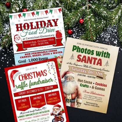 Christmas Winter Fundraisers